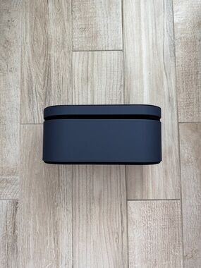 Dyson Hair Dryer Dark Blue Leather Storage Case, Box Only